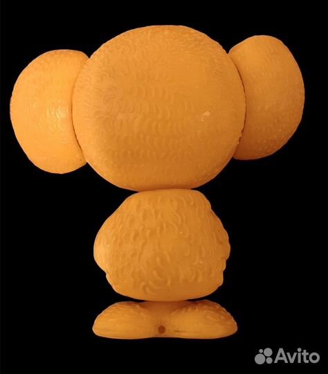 Игрушка чебурашка СССР дутыш