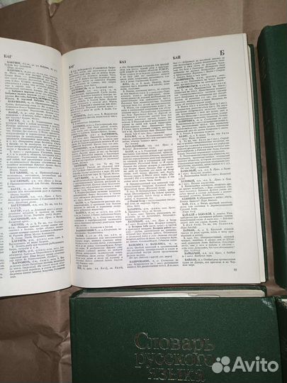 Словарь русского языка в четырёх томах