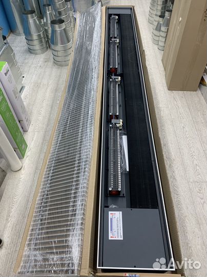 Внутрипольные конвекторы