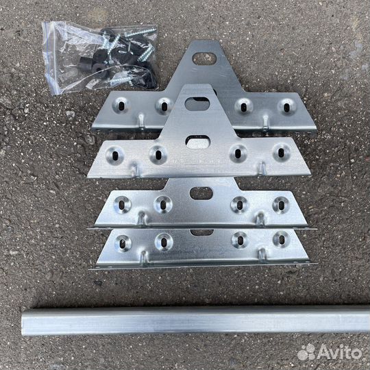 Снегозадержатель оцинкованный овальный