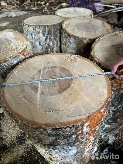 Колода березовая 95см на 55см для рубки мяса