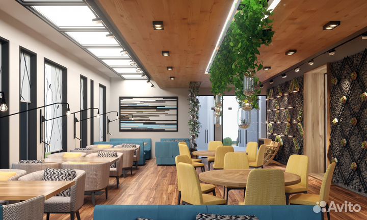 Кафе в фитнес клубе