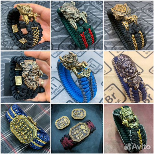 Браслеты из паракорда