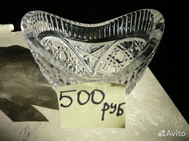 Хрустальные конфетницы