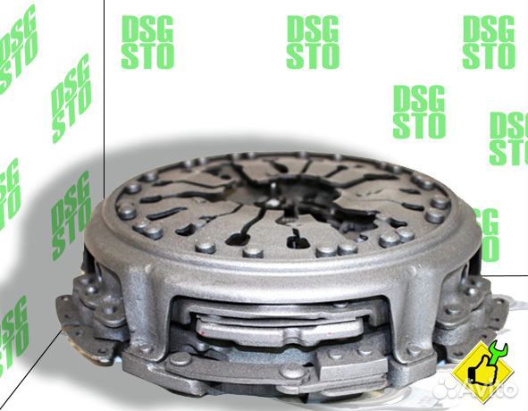 Сцепление дсг 7 восстановленное в Европе остатки