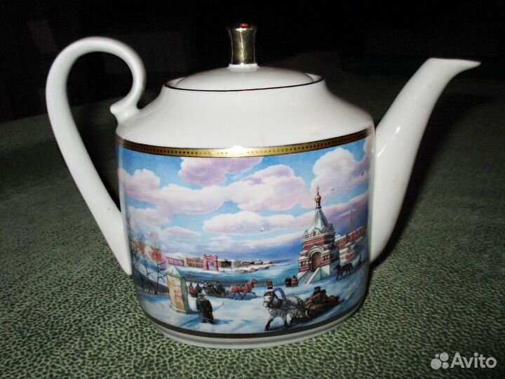 Фарфор керамика СССР чайный набор №7