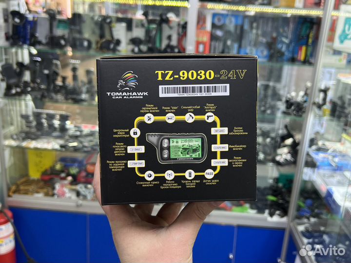 Сигнализация с автозапуском Tomahawk TZ-9030-24V