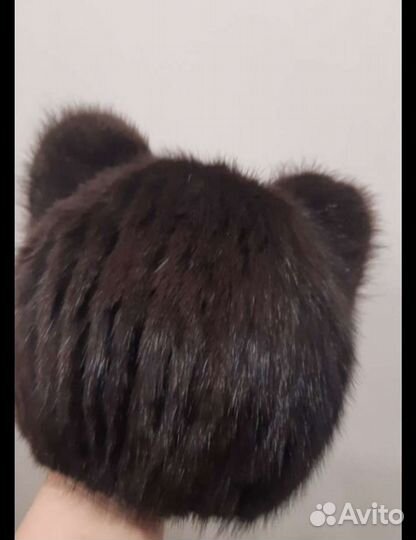 Шапка с ушками