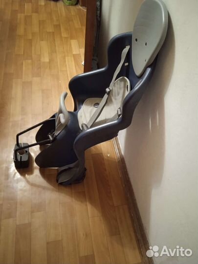 Детское велокресло на багажник бу