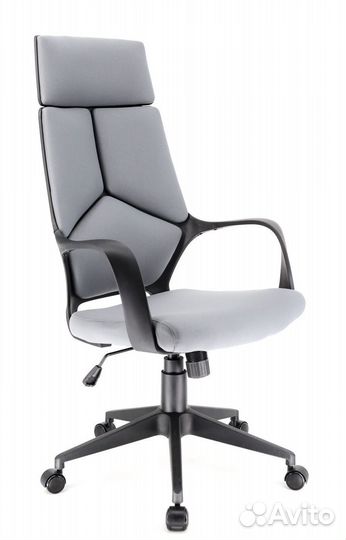 Кресло EverProf Trio Black TM Ткань Серый