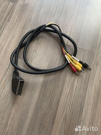 Кабель scart - 4rca