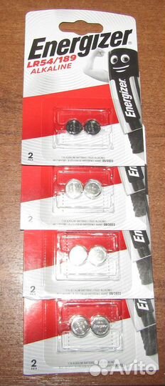 Батарейки Energizer LR54/189 alkaine