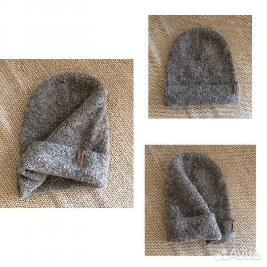 Шапка женская вязаная ручная работа