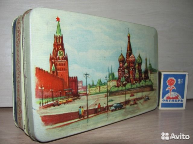 Жестяные банки, коробки СССР. 