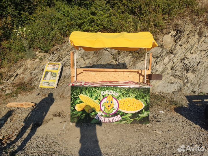 Готовая торговая точка горячей кукурузы