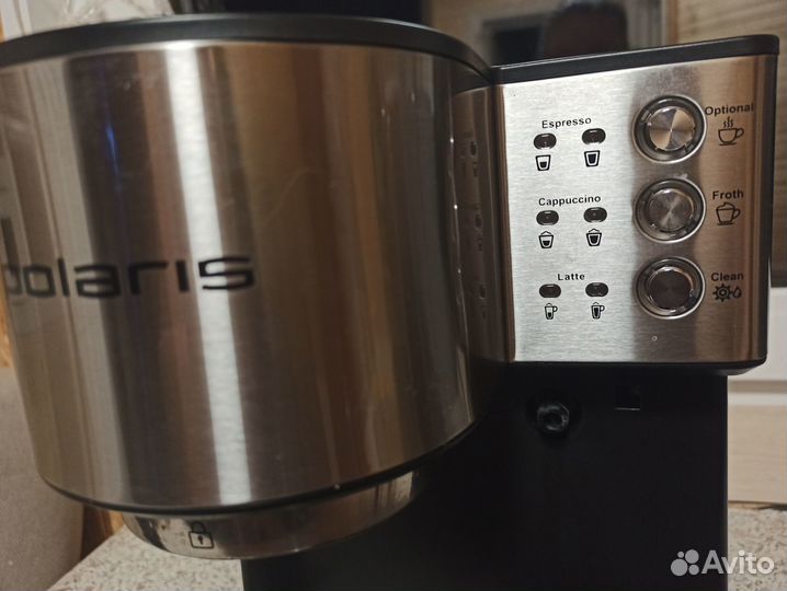 Кофеварка Рожковая Polaris PCM 1536E Adore Cappucc