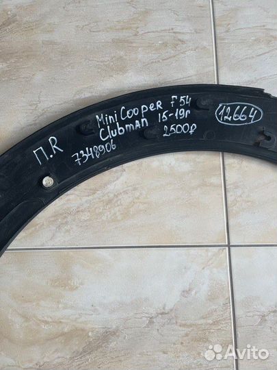 Расширитель крыла передний правый Mini Cooper