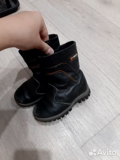 Зимние ботинки 22р