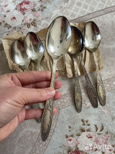 Ложки мельхиоровые