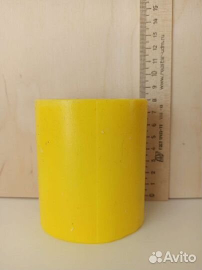 Форма для свечей часы с быком Новый год