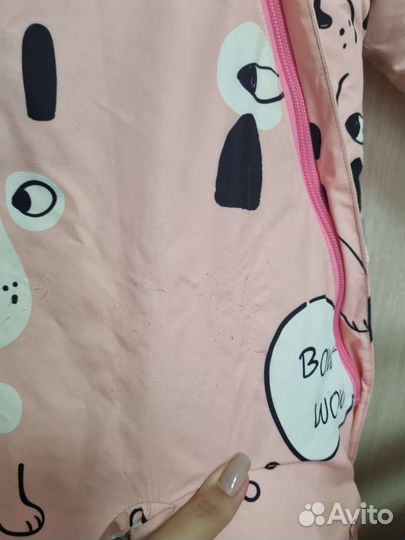 Зимний комбинезон для девочки 80 86
