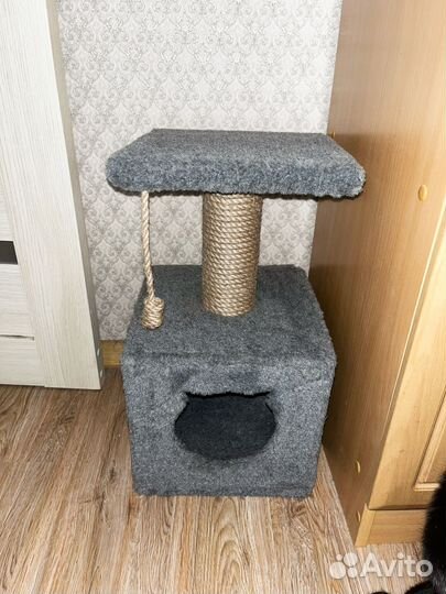 Когтеточка домик для кошки