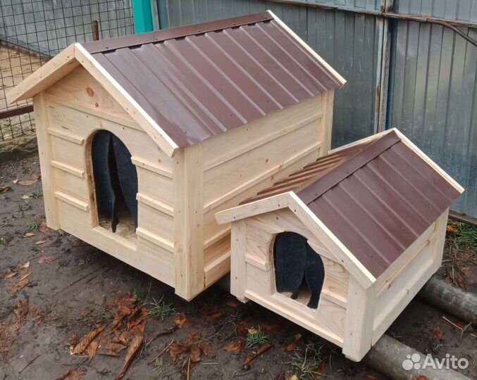 Будки для собак и кошек