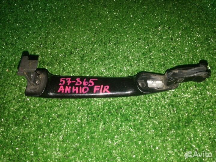 Ручка двери внешняя toyota alphard ANH10 2azfe 2003 Перед. Прав. хром/черный