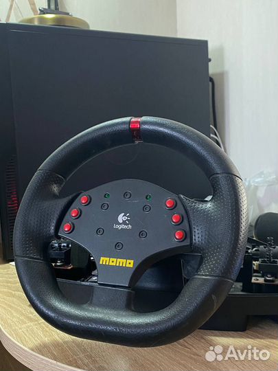 Logitech momo racing В разбор, на запчасти)