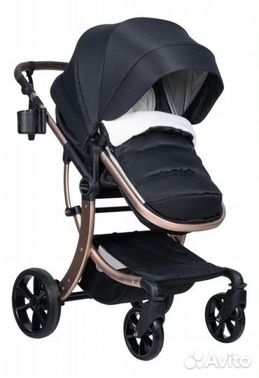 Коляска трансформер 2в1 Aimile Original New Gold