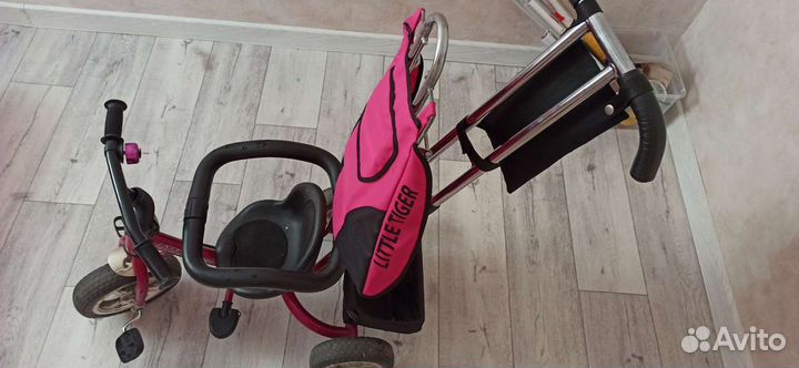 Детский велосипед бу с родительской ручкой