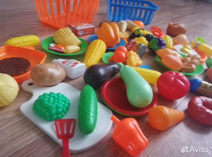 Кукольная еда для игры в магазин, кафе