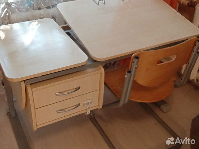 Растущая парта со стулом