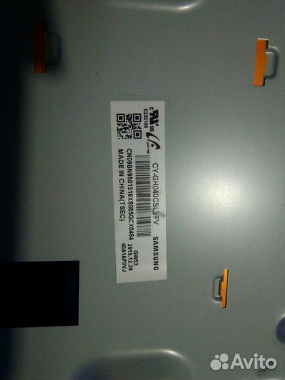 Подсветка матрицы CY-GH040cslvfv. TV Samsung