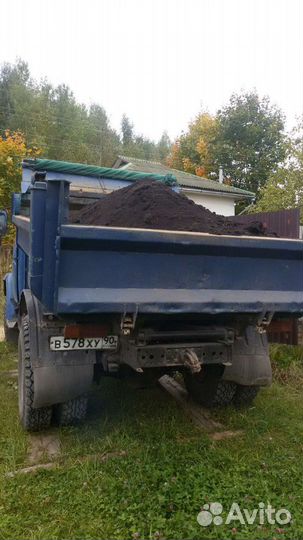 Доставка плодородного грунта, чернозём, навоз