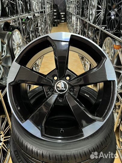 Диски литые R17 5*100 Роторы