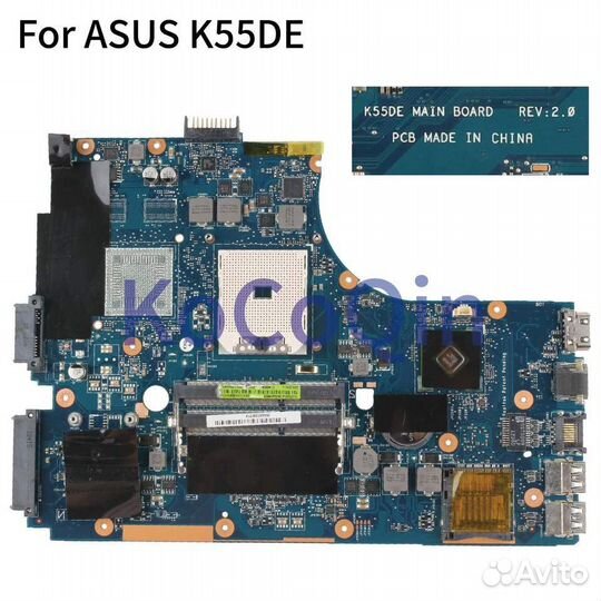 Материнская плата для asus K55N