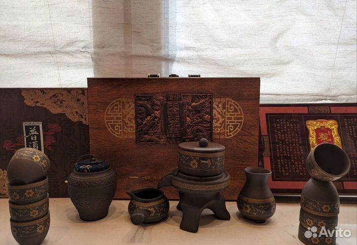 Китайский чайный набор для церемоний(8 персон)