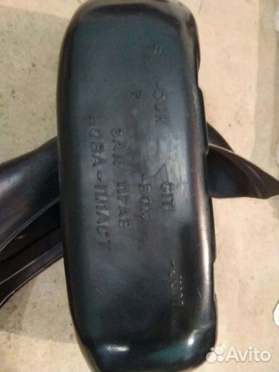 Подкрылки на fiat ducato задние 244