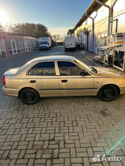 Hyundai Accent 1.5 AT, 2005, 159 000 км