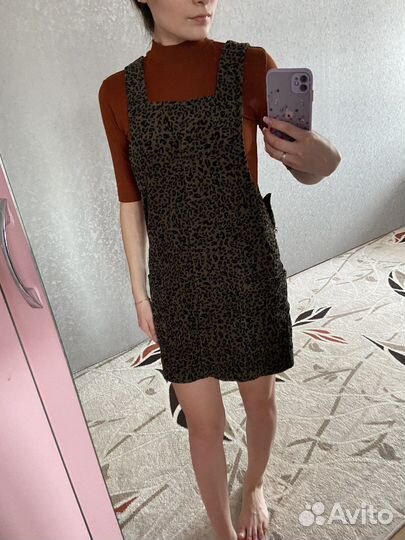 Сарафан леопардовый