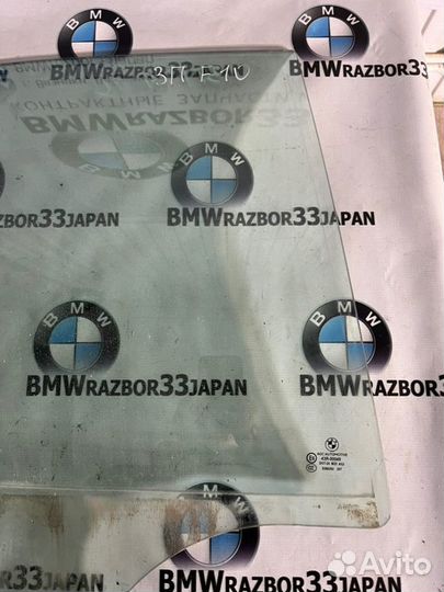 Стекло боковое заднее правое Bmw F10 седан N52B25