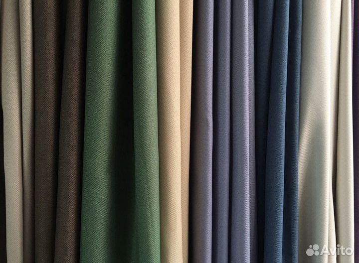 Шторы готовые, блэк-аут рогожка
