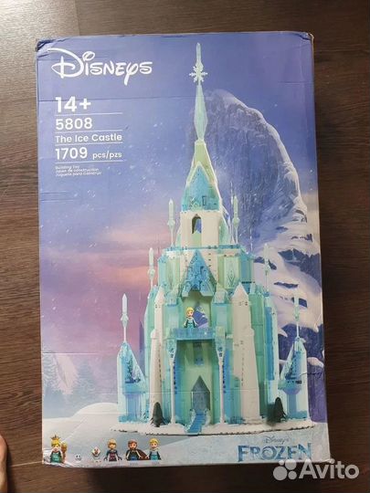 Конструктор 43197 Ледяной замок новый