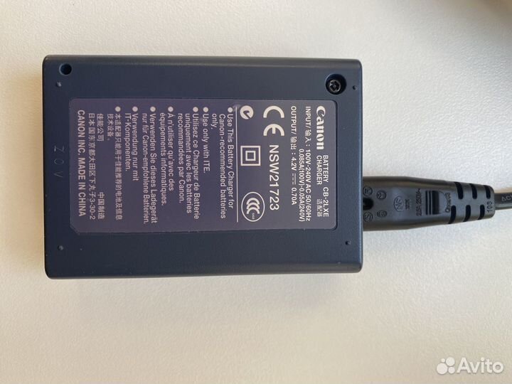 Зарядное устройство canon