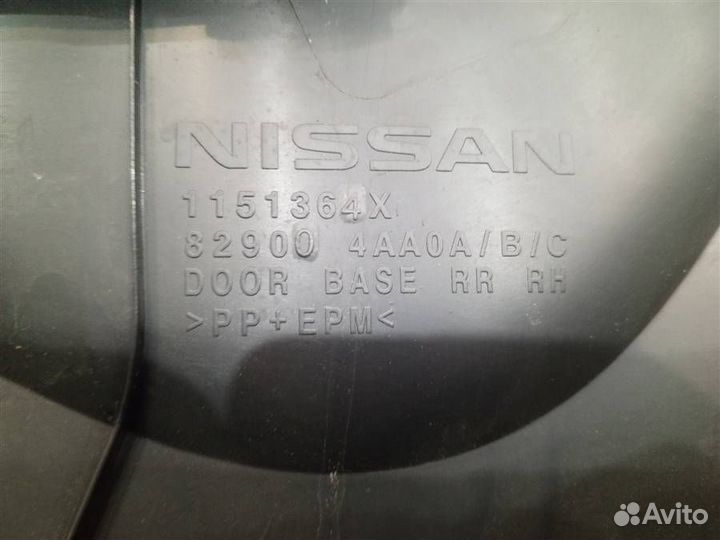 Обшивка двери задней правой Nissan Almera G15 201