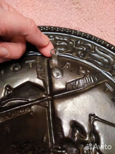 Панно чеканка. 1978г. Венгрия