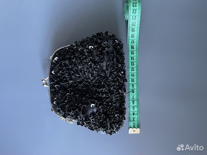 Клатч черный вечерний