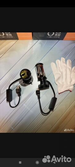 Лед лампы h4 с линзой Y6