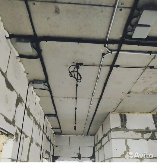 Услуги электрика, замена проводки